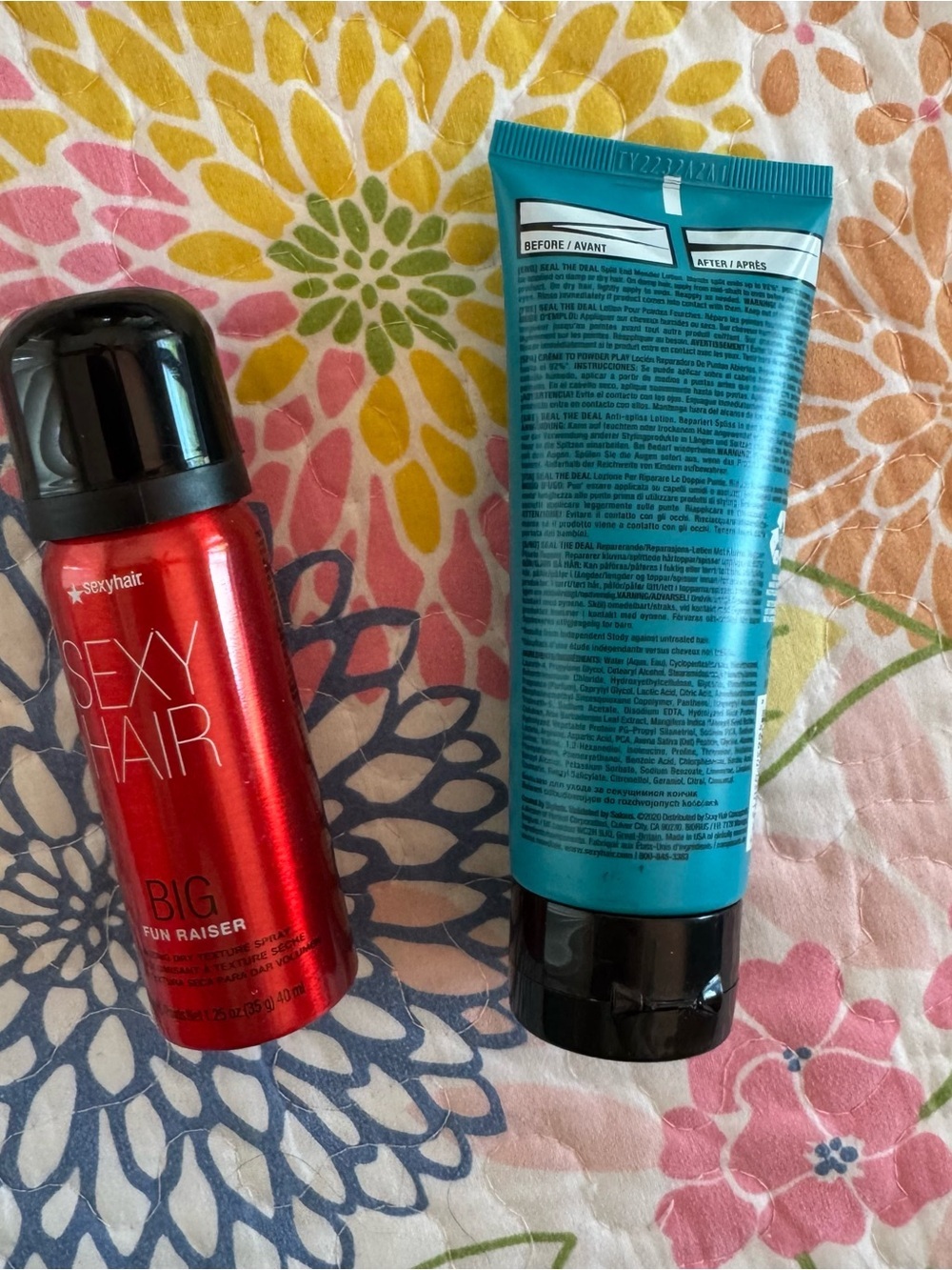 New sexy hair texture spray and spilt end mender lotion - Picture 2 of 2